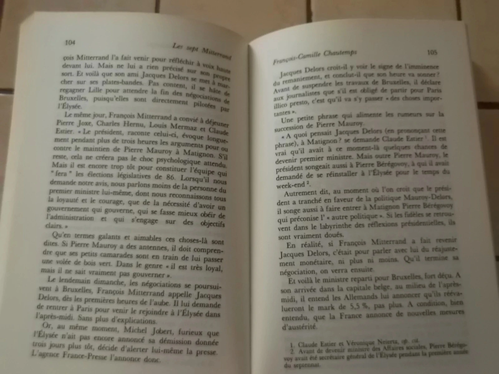 De zeven Mitterrand of de metamorfose van een zevenjarig mandaat – photo 6